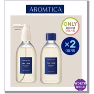 AROMATICA /Tea Tree Purifying Tonic 100ml + Refill 100ml SET /Hair Tonic