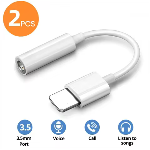 For Lighting Headphone Adapter for IPhone 11 12 13 14 Pro Max 12Mini SE 2020 XS XR X 8 7 + IOS To 3.
