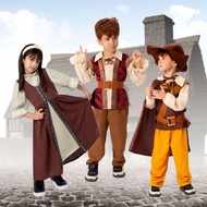 Amazon Hot Sale European Medieval Retro Party Costume Stage Performance Costume Children Performance