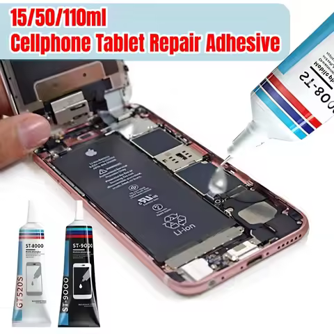15/50/110ml T8000/T9000 Clear Glue Black Adhesive Epoxy Resin Mobile Phone Watch Jewelry Repair Cont