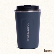Cốc giữ nhiệt Coffeeholic 01 Lason inox 304 chống tràn ly uống cafe đựng nước lạnh nóng 6 - 8 tiếng