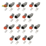 DT 2-Pin Waterproof Electrical Connector DT06-2S DT04-2P Inlet Air Temperature Sensor Plug with Roun