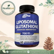 Nutriflair Vegan Liposomal Glutathione Immune Support Supplement 60 Veg Capsules, Stabilizes Mucosal