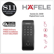 Hafele GL 5600  Digital Gate Lock + 2 Years Local Manufacturer Warranty + FREE INSTALLATION &amp; FREE DELIVERY