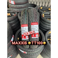 TAYAR TIRES MAXXIS TT100 TUBELESS TYRE P199 【100% ORIGINAL MAXXIS】 made in veitnam 4PR TAYAR TT100