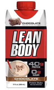 Lean Body Protein Shake - Chocolate (500ml) 12 PACK (RTD)