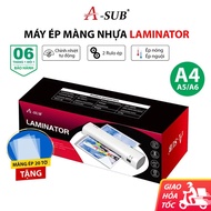 A-Sub mini plastic laminator A4 document plastic laminating photo laminator Plastic laminator paper 