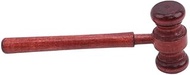 Brown Handmade Wooden Gavel, Auction Gavels, Vintage Judge Gavel, Suitable for Auctions Courtrooms P