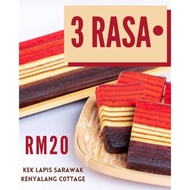 [Freshly baked] KEK LAPIS SARAWAK PREMIUM ORIGINAL 6 FLAVOURS #hotselling #cakes #postagemsia