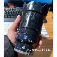 SEL35F14Z Camera Lens Sticker Coat Wrap Protective Film Body Protector Decal Skin For Sony FE35mm F1