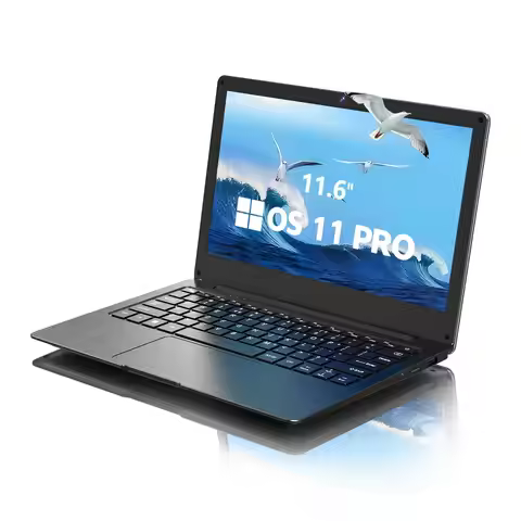 Azeyou 11.6” Laptop HD Display, N4000 Processor Student Laptop Computer 4GB,4000mAh,Russian English 