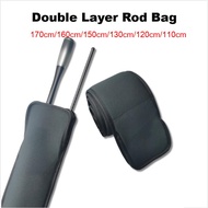 Fishing Rod Bag Wear Resistant Soft Thicken Storage case Protective Bags Rod Sleeve 170cm/160cm/150c