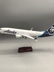 47cm Las Vegas 737MAX8 Airliner Model American Las Vegas B737MAX8 Aircraft Model Limited Edition Car