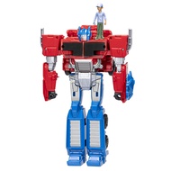 Transformers F7663 Toys EarthSpark Spin Changer, Multicolor, Optimus Prime 20 cm Action Figure with 