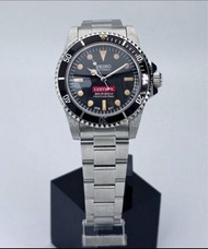 seiko automatic movement watch  精工自動機芯手錶 seiko mod 改復古款 高質鋼殼鋼帶   泡泡凸膠鏡款 relax watch  GMT datejust su