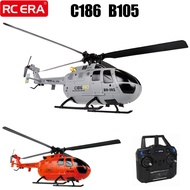 RC ERA C186 Pro 2.4G 4CH Scale BO105 6-Axis Gyro Altitude Hold Single Propeller Without Ailerons Rem