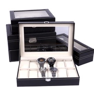 10-compartment watch box