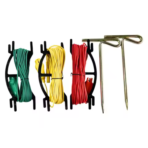 A77U DY4100 Ground Test Kit Digital Earth Ground Resistance Meter Ohm Instruments Inspection Electri