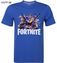 100% cotton T-shirt 2018 Summer Kids Boys Girls Short sleeve Tops Tees Fortnite Gaming Boy Funny T s