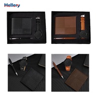 Hellery Men's Gift Set Creative Decoration Elegant Combination Set Men Wallet Set Gift Box for Mens 