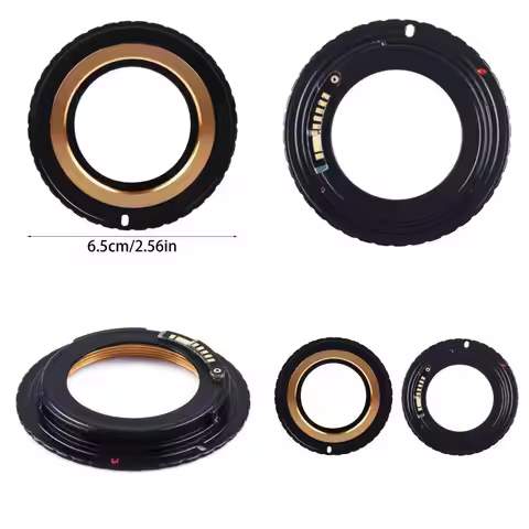 31BA Converter Ring Focus-infinity Camera Lens Adapter Ring M42 to EF-mount/EF-S Mount for Rebel T6i