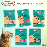 KUCINTA 80G Pouch Cat Food/ Wet Cat Food/ Makanan Kucing/ Pet Food