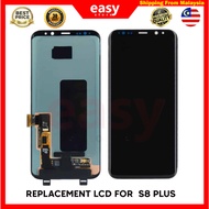 SAMSUNG S8 PLUS SM-G955F SM-G955FD SM-G955W SM-G955A SM-G955P LCD TOUCH SCREEN DISPLAY DIGITIZER REP