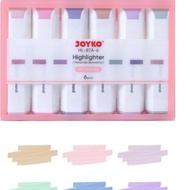 Highlighter HL-87A-6 & HL-87B-6 Joyko Paper Marker