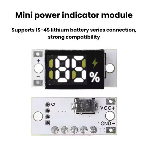 1S 2S 3S 4S 3.7V 18650 Li-ion Lipo Lithium 21700 14500 Battery Level Indicator 36V Capacity Tester M