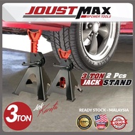 [UPGRADED VER 2024] 2 Pcs 3 Ton Jack Stand for Car Heavy Duty Repair Automotive Repair Equipment Jek Stand Kereta