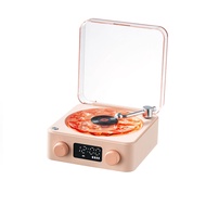 Aquamarine Audio Classy Stereo Record Player Vinyl Ánh Sáng Không Khí Gia Đình Chất Lượng Cao - Phụ