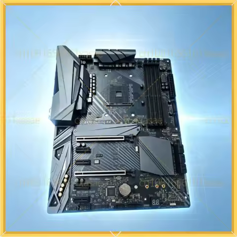 Used for ASRock X470 GAMING K4 AM4 ATX Motherboard X470 4×DDR4 HDMI M.2 Support Ryzen 5800X3D