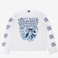 Long Sleeve Boxy Fillingstreet - Fellow White