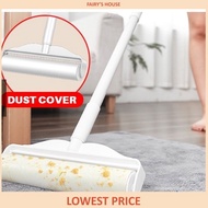 [Ready Stock] Lint Roller Sticker 19/24cm Extended Stick Duster Detachable Pet Hair Roller Rod Floor