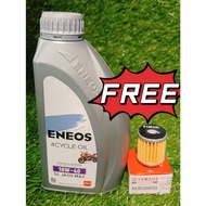 ENEOS 4 CYCLE OIL 10W-40 1 LITRE (FREE 1 OIL FILTER)
