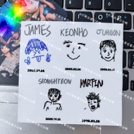 【Ready Stock】Korean boy band kpop cortis album plush doll plushies photocard official merch pob cort