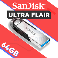 SANDISK USB 3.0 FLASHDISK 64GB ULTRA FLAIR ORIGINAL [SDCZ73-064G-G46]