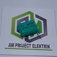 Capasitor Milar 473J 473K 473 400V / 800v 47n Harga per pcs