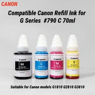 CANON ORIGINAL GI790 GI-790 BLACK CMY ORIGINAL REFILL INK G1000 G1010 G2000 G2010 G3000 G3010 G4000 