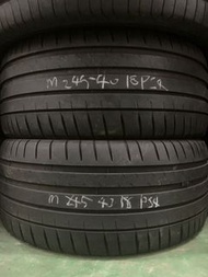 MICHELIN~245/40/18~(PS4)~90%~2條~24小時包裝