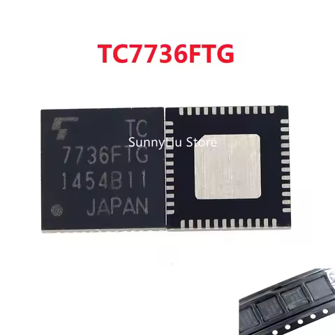 1pc Original New TC7736FTG 7736FTG TC7736 7736 QFN48 For PS4 controller Charging IC Chip for Playsta