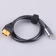 Toolkitrc SC100 Type-C To XT60 Charger Adapter Cable Connecting Wire USB-C 5A 55mm for RC FPV Aircra