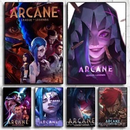 Arcane League Of Legends Poster001 printed picture Art Poster Whitepaper Prints Posters Artwork Aest