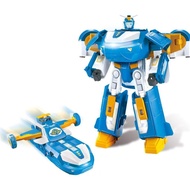 Super Wings 3-In-1 World Aircraft Transforming Robot Mit Lit Lit- Und Soundeffekten, Mit Einem 5.1 C