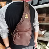 Genuine Leather Sling Bag. Genuine leather bag. Genuine leather sling bag. Men's leather bag