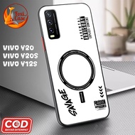 Softcase Vivo Y20 Casing Vivo Y12S Y20S Vivo V2026 V2033 V2042 V2029 V2029 Glossy Case - Shiny Glass