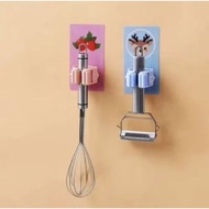 GANTUNGAN Broom hanger holder Broom clamp mop handle Broom hanger sucker