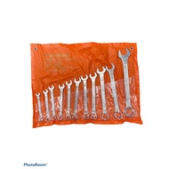 RING SPANNER WRENCH SET 11pcs 8-24mm COMBINATION SPANNER WRENCH SET