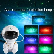 USB裝飾星空夜燈太空人銀河星空投影機燈 qqsckp USB Decoration Starry Sky Night Lights Spaceman Galaxy Star Projector La
