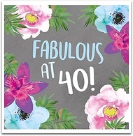 40th Birthday Card - Fab 40